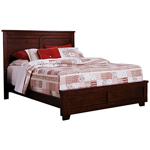 Progressive Furniture Queen Diego Bed, Espresso Pine