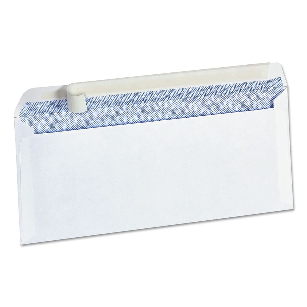 Universal Office Products 36004 Peel Seal Strip Business Envelope Security Tint 10 White 100/Box By Universal Office Products