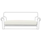 Easy-Going Stretch Cushion Cover Sofa Cushion Furniture Protector Sofa Seat Sofa Slipcover Sofa Cover Soft Flexibility With Elas