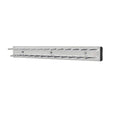 Rev-A-Shelf Pullout 14 Inch Side Mount Extending Closet Tie and Belt Organization Storage Rack Holder for Up to 25 Ties, Chrome,