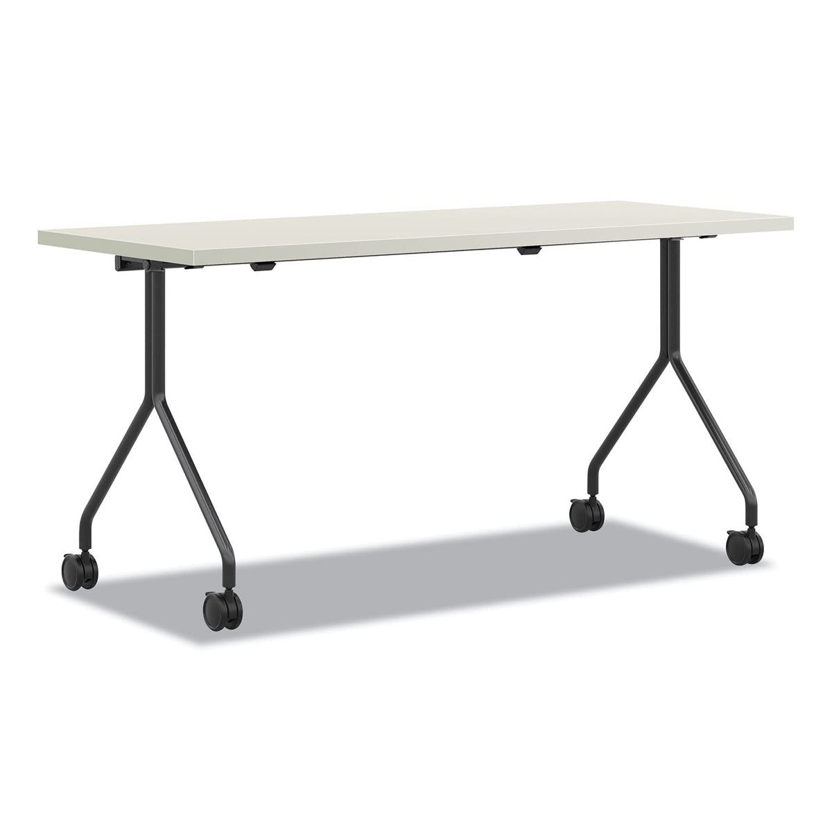 Hon Between Silver Mesh Laminate Nesting Table