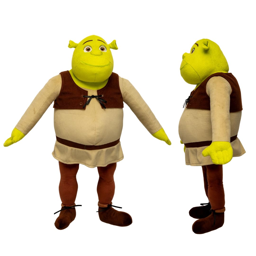 Collectibles Dreamworks Shrek Bedding Super Soft Cozy Decorative Cuddle Pillow, (Officially Licensed Product) By Franco