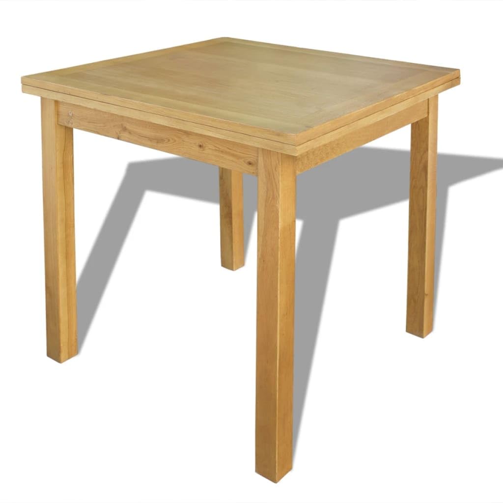 vidaXL Extendable Table Oak 67&quot;x33.5&quot;x29.5&quot;