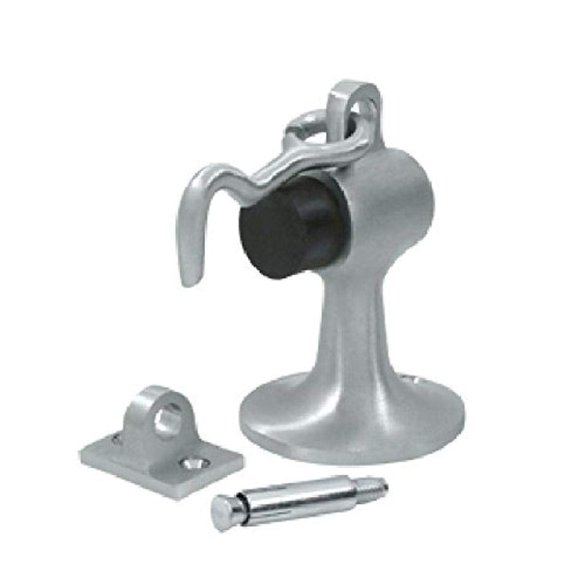 Deltana Dsf444U26D 3-3/4-Inch Tall Cement Floor Mount Bumper With Holder