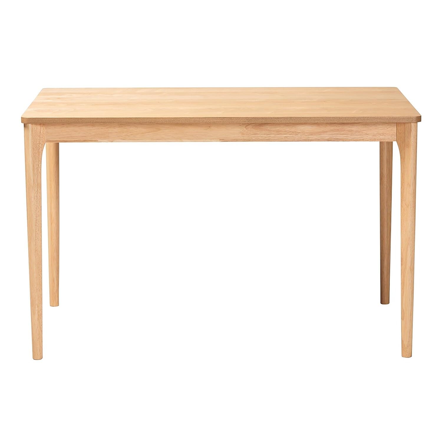 Baxton Studio Sherwin Wooden Dining Table, 29.9-inch D x 47.2-inch W, Natural Oak (234-13280-HIT)