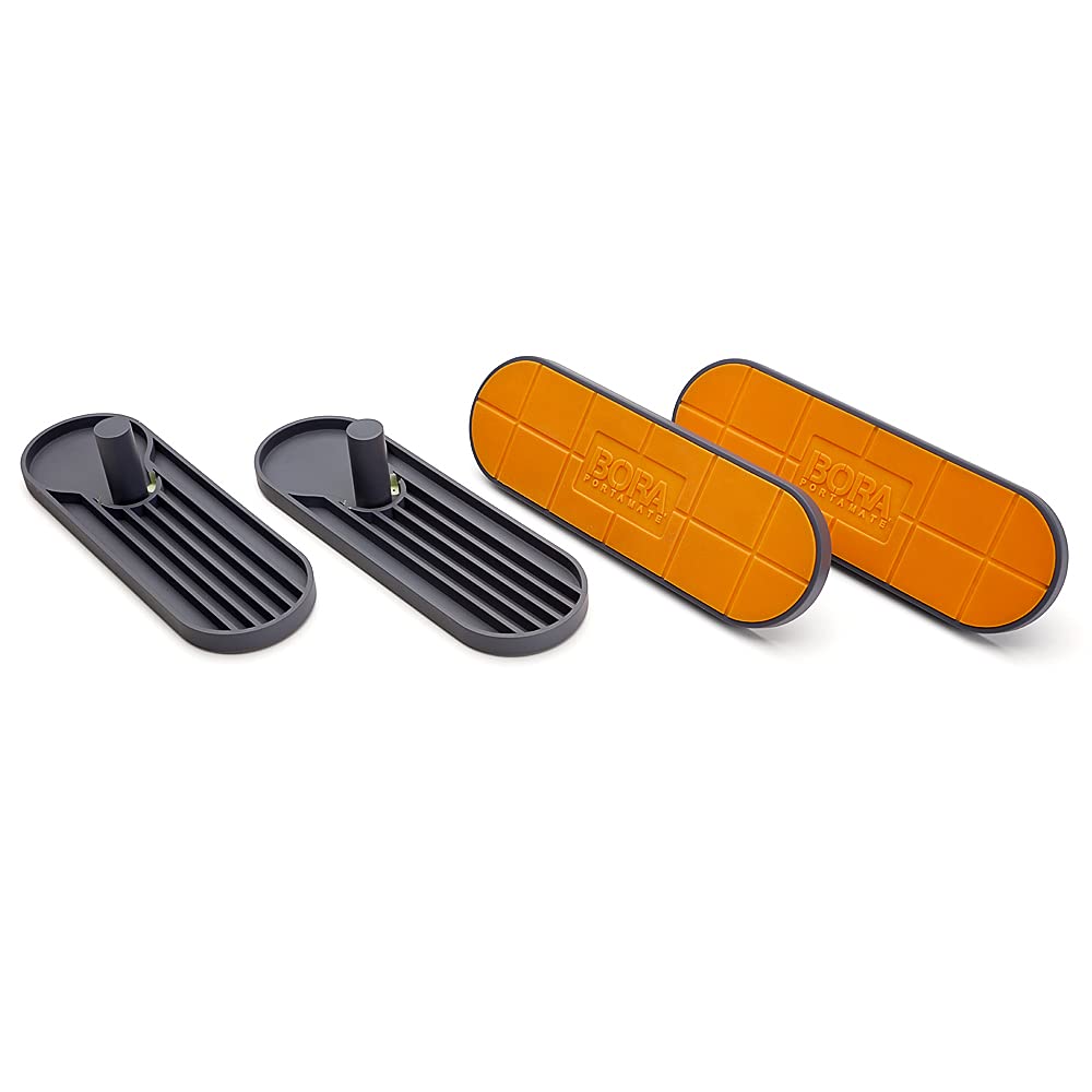 Bora Wide Panel Supports, Centipede Workbench Accessory, Holds Material Firmly While Cutting, 4-Pack, Ca0804