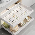 Homeessentials Pull Out Cabinet Organizer  Slide Out Drawers For Kitchen/Extendable Drawer Cabinets/Easy Access & Smooth Operat