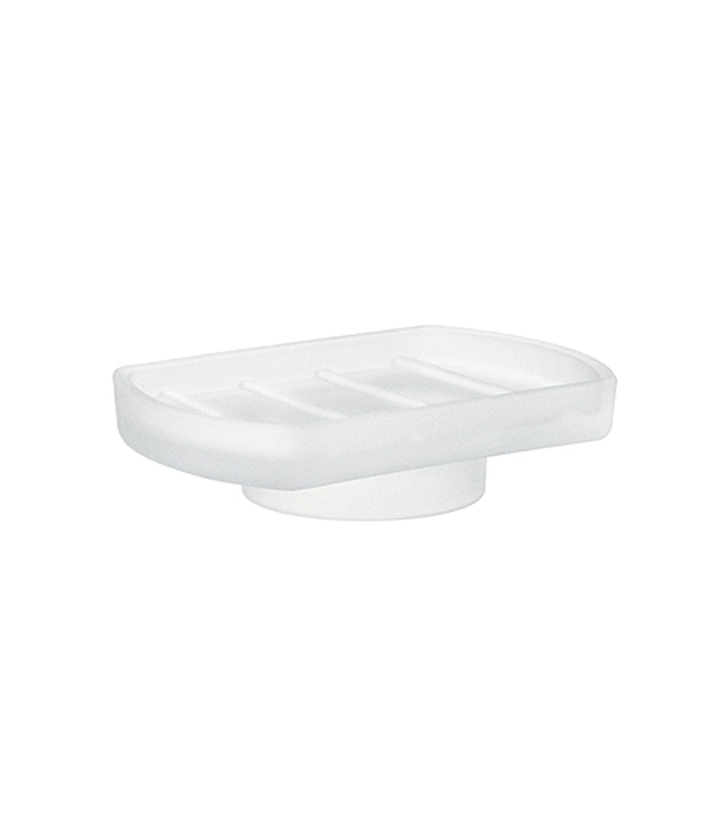 Smedbo SME L348 Spare Frosted Glass Tumbler, 3.5 x 11.5 x 18 cm, White