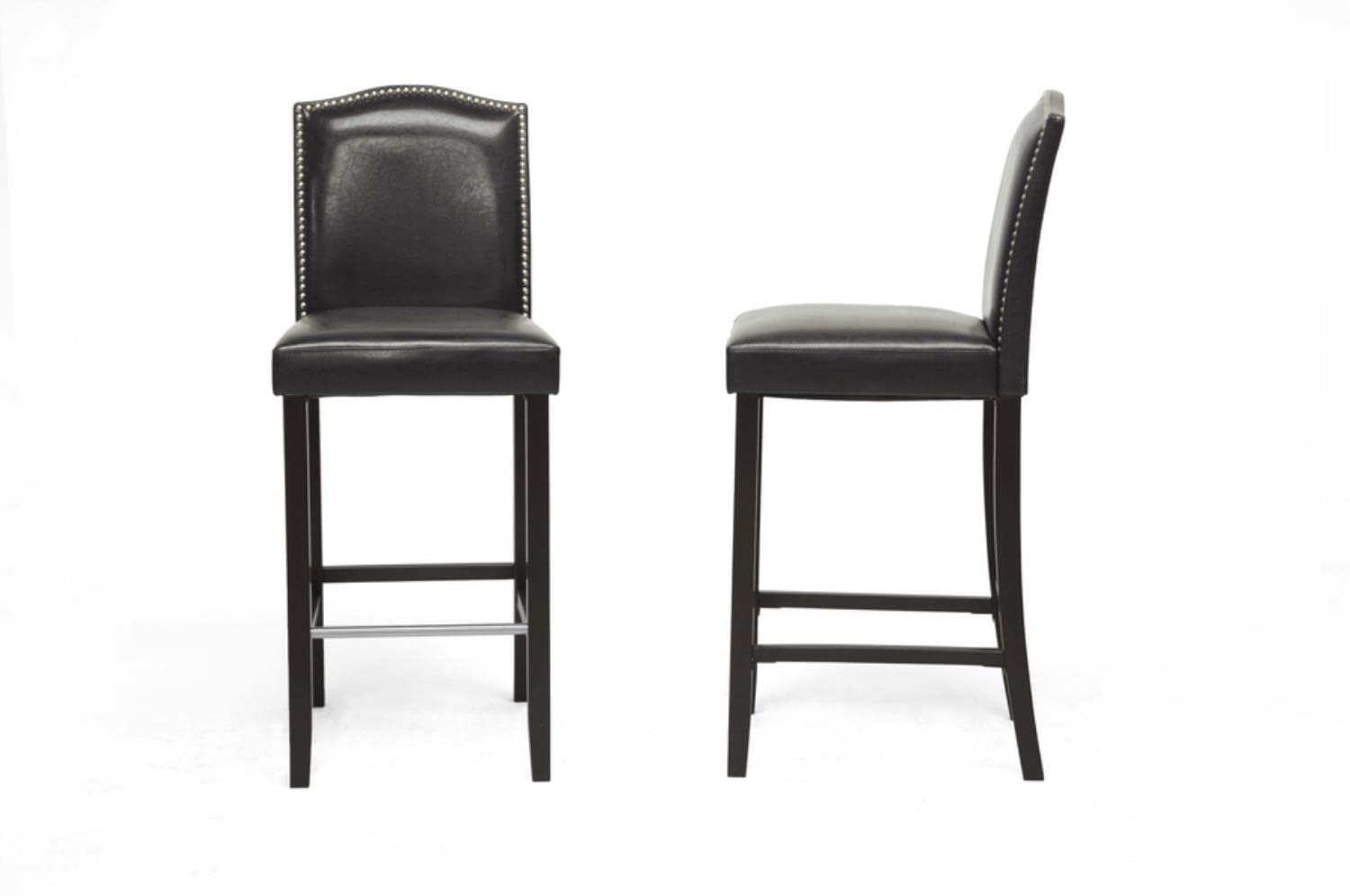 Baxton Studio Libra Bar Stool - Thumbnail 2