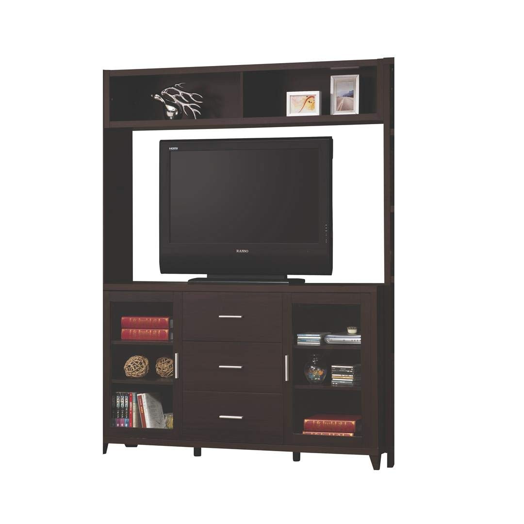 Coaster Furniture Bridge with 2 Encased Storage Compartments Cappuccino 700883