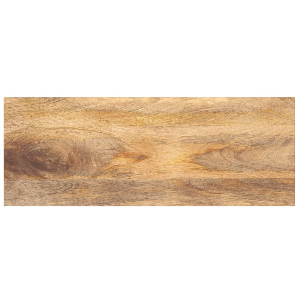 vidaXL Table Top 31.5inchx7.9inchx1inch Rectangular Solid Wood Mango