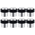 Door Stopper Stainless Steel Cylindrical Floor Door Stop 1.8' Pack Of 8