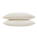 Vera Wang - Pillow Case Set, Luxury Sateen Cotton Bedding, 800 Thread Count, Soft & Smooth Home Decor (Ivory, Standard Pillowcas