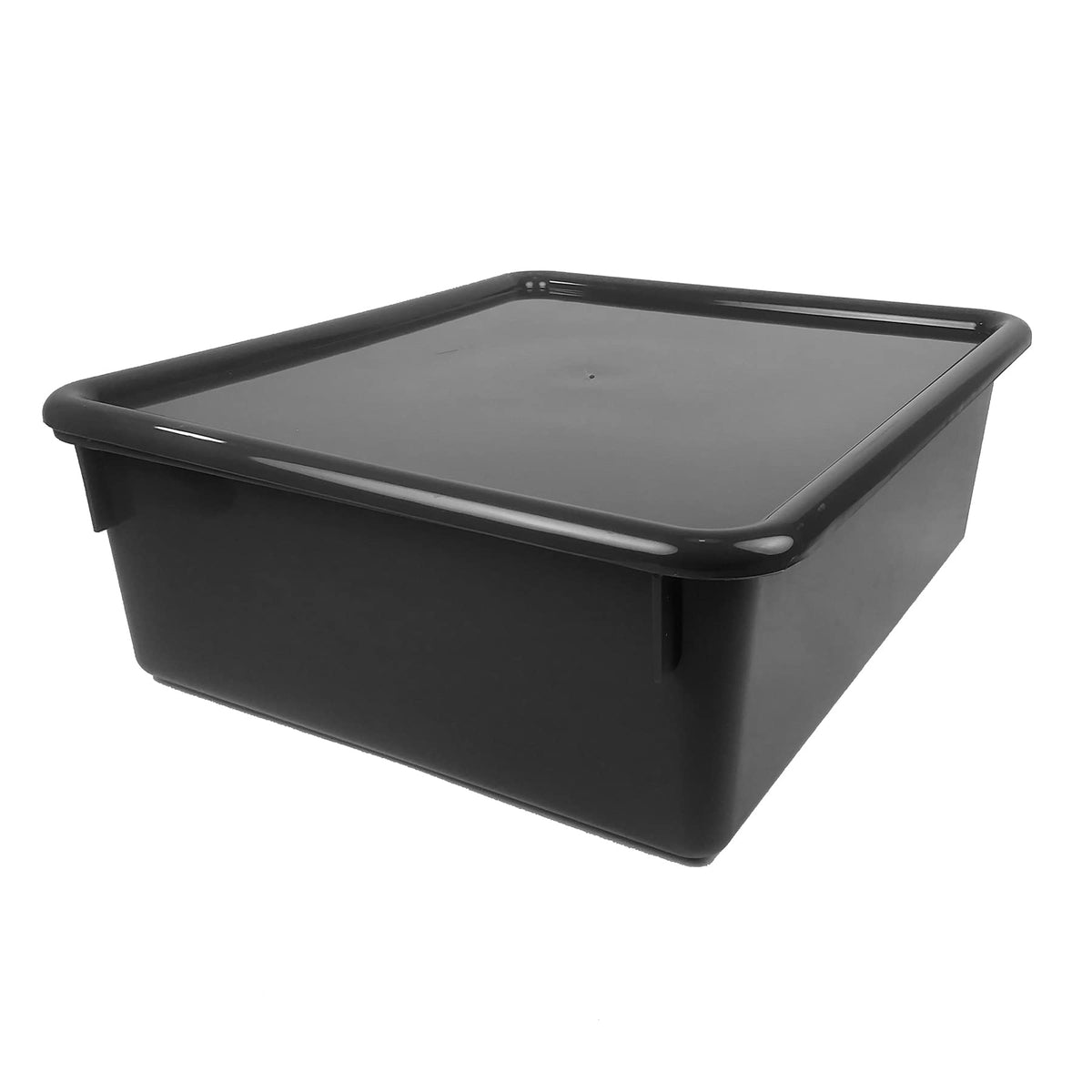DOUBLE STOWAWAY W/LID BLACK