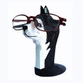 Red Dollar Handmade Wood Carved Animal Eyeglass Holder, Cute Sunglasses Display Stand, Nightstand Home Office Desk Decor, Christ