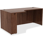 Lorell Credenza, Walnut, 66" X 36"