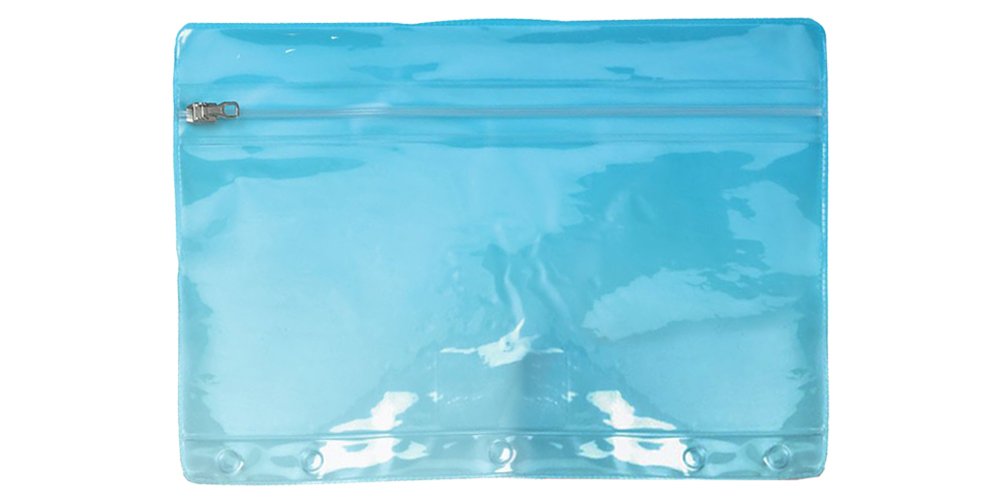 Charles Leonard Inc. Pencil Pouch, Economy, Clear, 1 Each (76370)