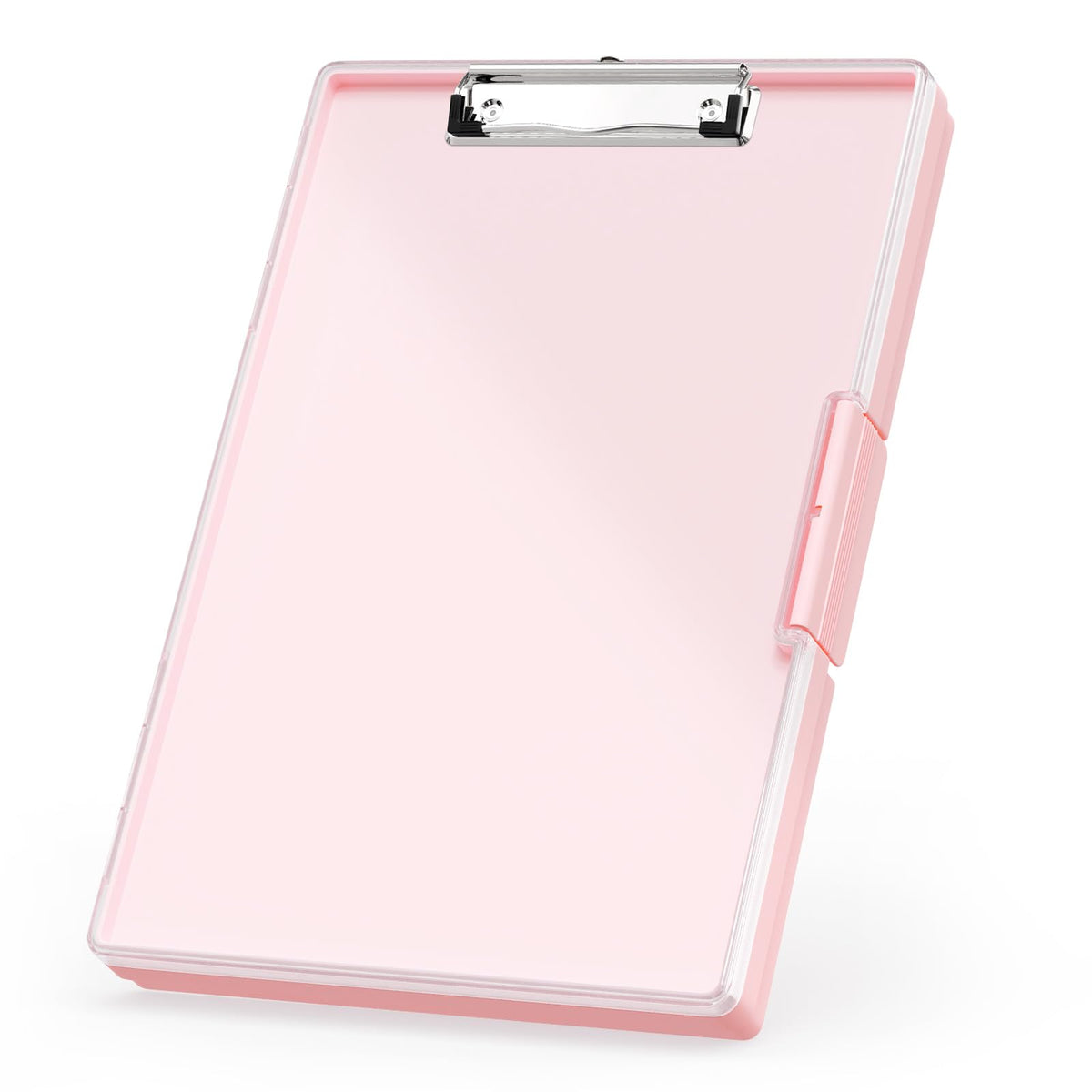 Rimilak Plastic Clipboard With Storage, Side Opening With 2 Compartment, Size 13.3 X 9.4 X 1.5 Heavy Duty High Capacity Nursing