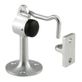 Prime-Line J 4602 4 In. Floor Stop, Solid Brass, Brushed Chrome Finish (Single Pack)