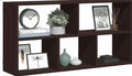 Wall shelf, Wenge, 100 x 25 x 50 cm, constructed wooden shelves | Shelves for wall | Wall shelves for bedroom, living room, bath