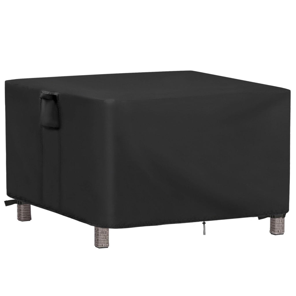 Jungda Outdoor Rectangle Coffee Table Cover 44 Inch,Waterproof Patio Table Covers,Heavy Duty Outdoor Rectangle Furniture Cover - 44 X 28 X18 Inch