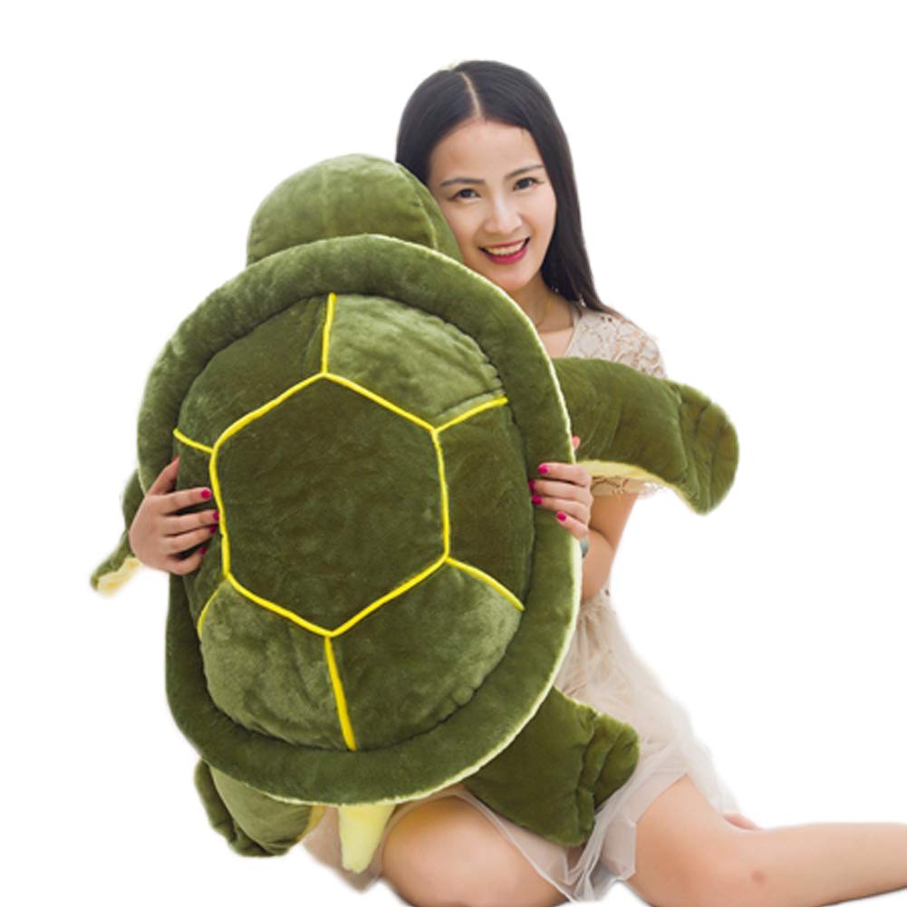 Erdao Sea Turtle Stuffed Animal Plush Pillow,Tortoise Plush Toys Doll Gifts For Kids,Girls, 23.6 Inch