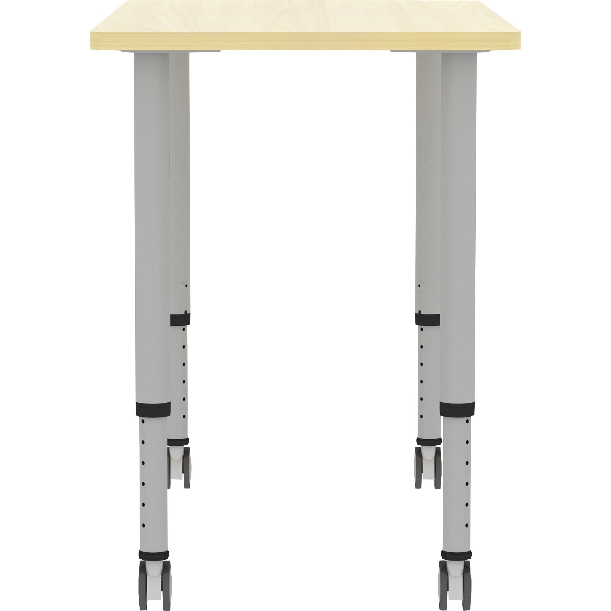 Lorell LLR69582 Height-Adjustable 48" Rectangular Table - Thumbnail 3