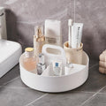 Gnoly Portable Divided Lazy Susan ? Rotating Kitchen Cabinet Organizer Turntable With Handle ? Ideal For Spices, Makeup, Medicin