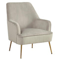 Alpine Furniture Rebecca Chair, 28 x 28 x 35, Grey