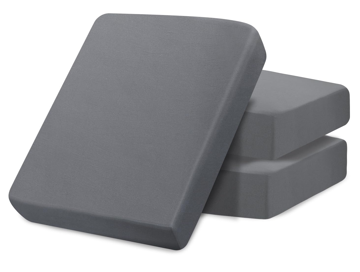 Searchi 3Pc Stretch Sofa Couch Cushion Covers Replacement Chair Cushion Slipcovers Stretch Sofa Seat Cover Furniture Protector S