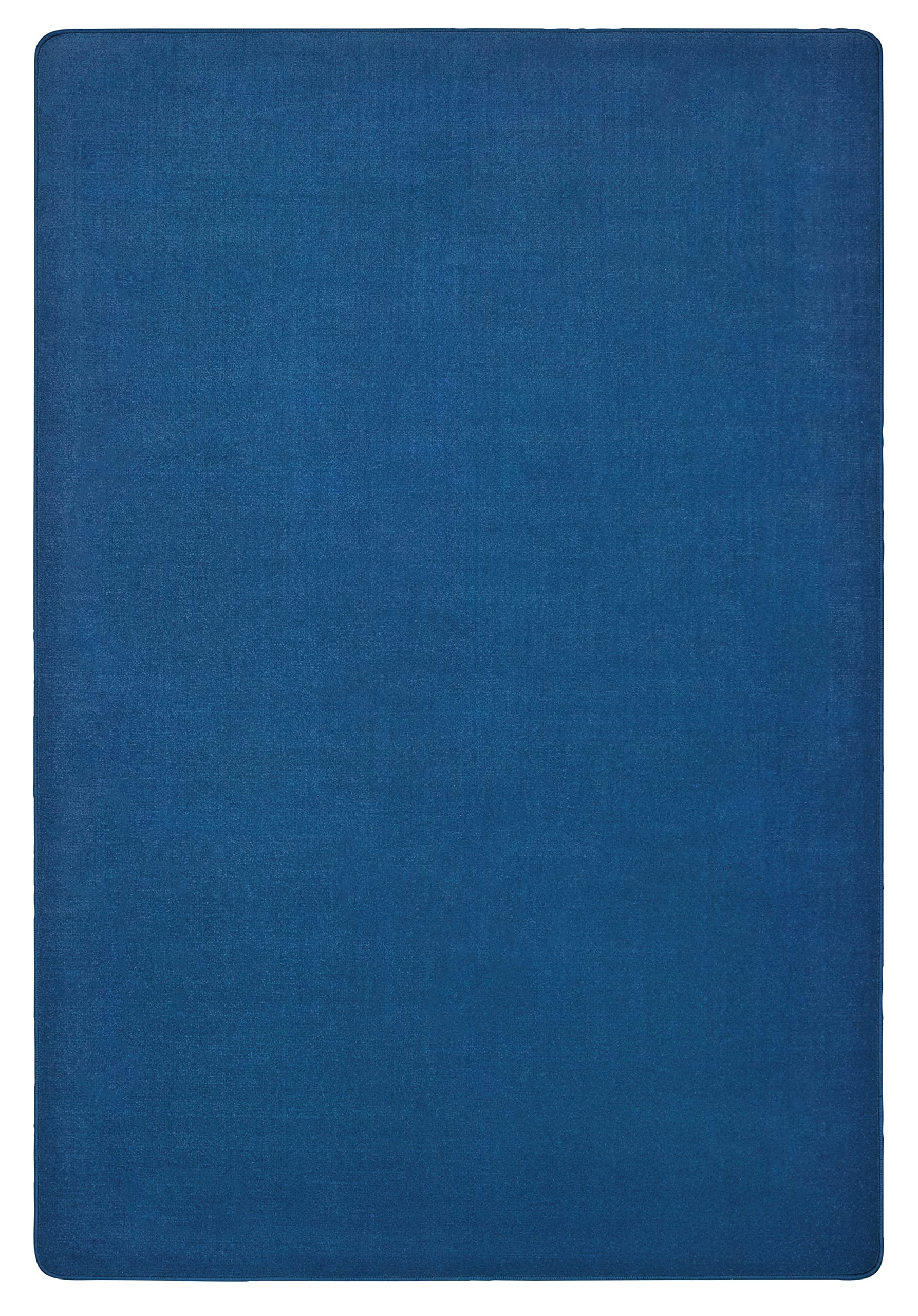 Carpets For Kids 3100.423 Mt Shasta Solids Collection Rug 6Ft X 9Ft Rectangle Blue Skies Blue