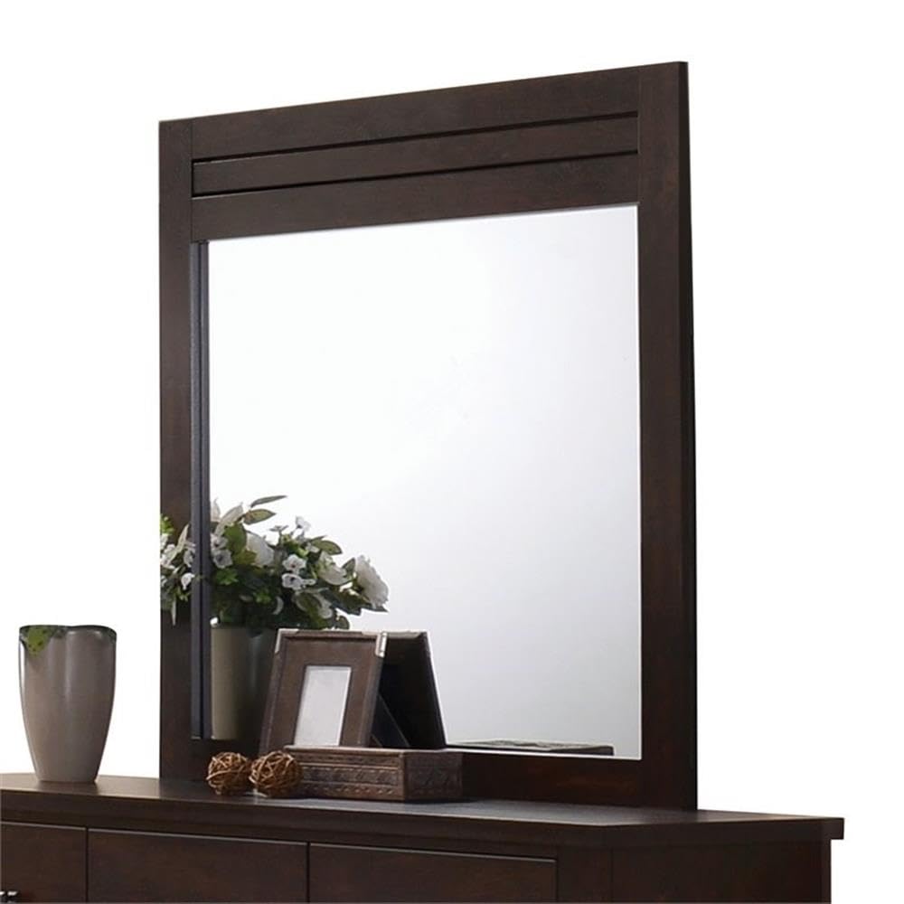 Acme Panang Mirror in Mahogany