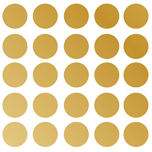 Innovative Stencils Polka Dot Wall Decal Nursery Kids Room Peel and Stick Removable Sticker Circle Pattern Decor #1326 (4 (25 Do