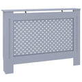 vidaXL Radiator Cover Anthracite 44.1x17.5x31.9 MDF