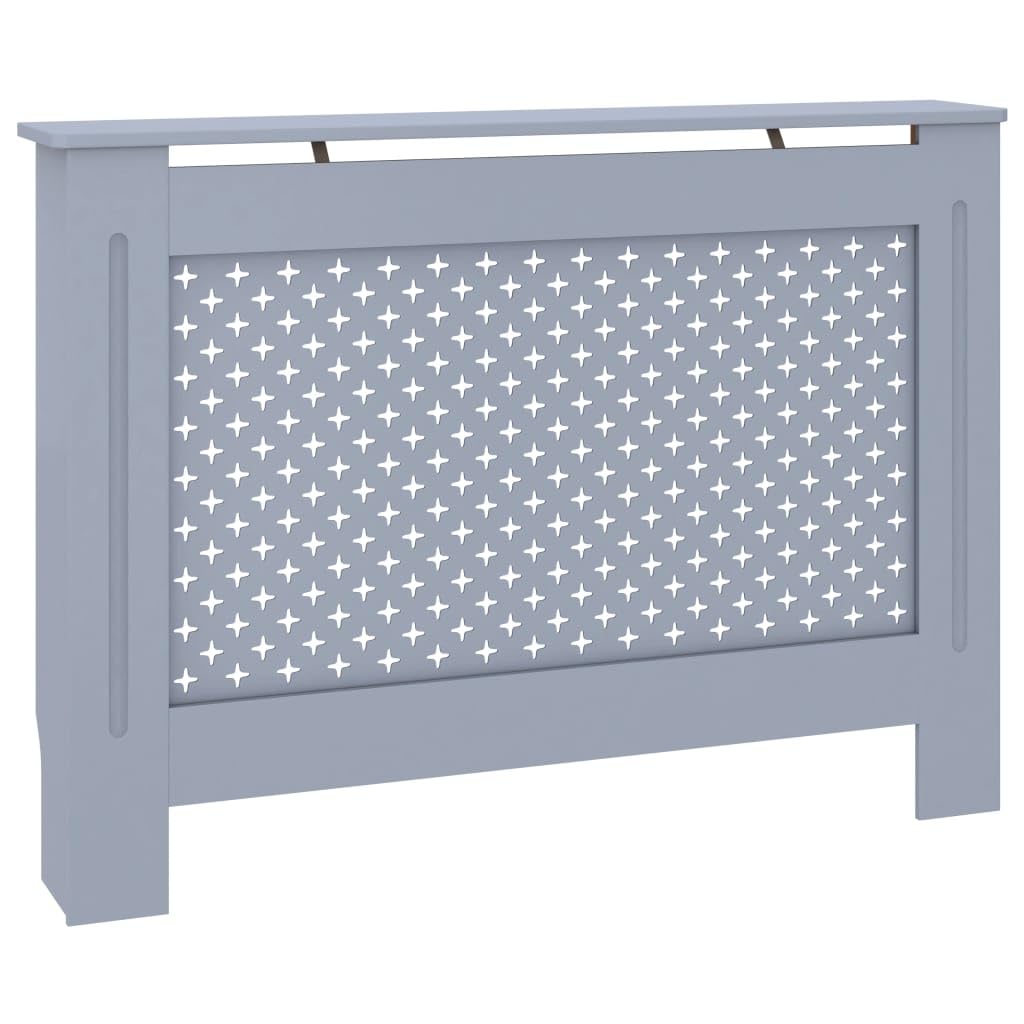 vidaXL Radiator Cover Anthracite 44.1x17.5x31.9 MDF