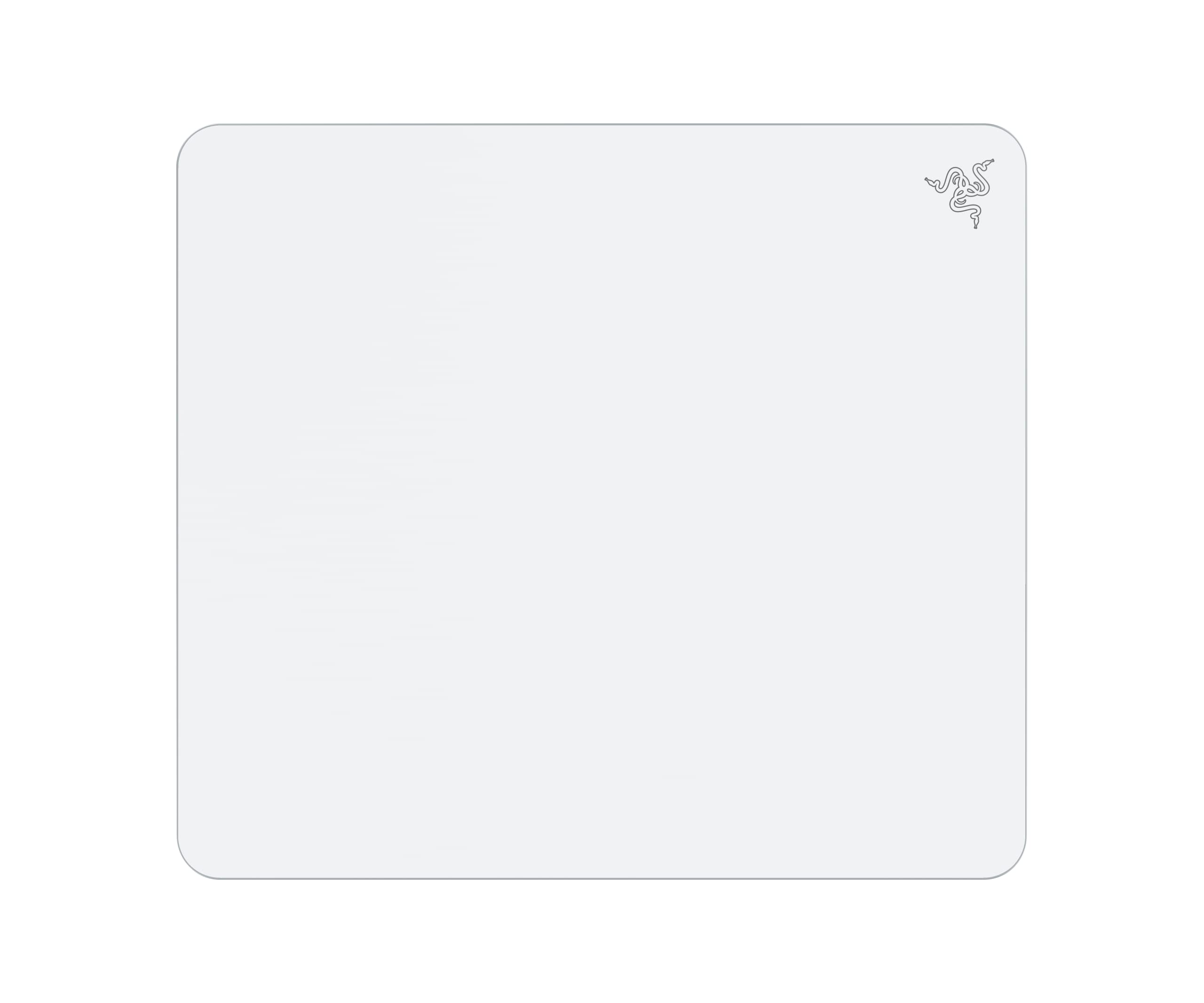 Razer Atlas Tempered Glass Gaming Mouse Mat: Ultra-Smooth Micro-Etched Surface - Dirt And Scratch-Resistant - Anti-Slip Base - Q