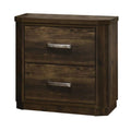 Acme Elettra Nightstand in Antique Walnut