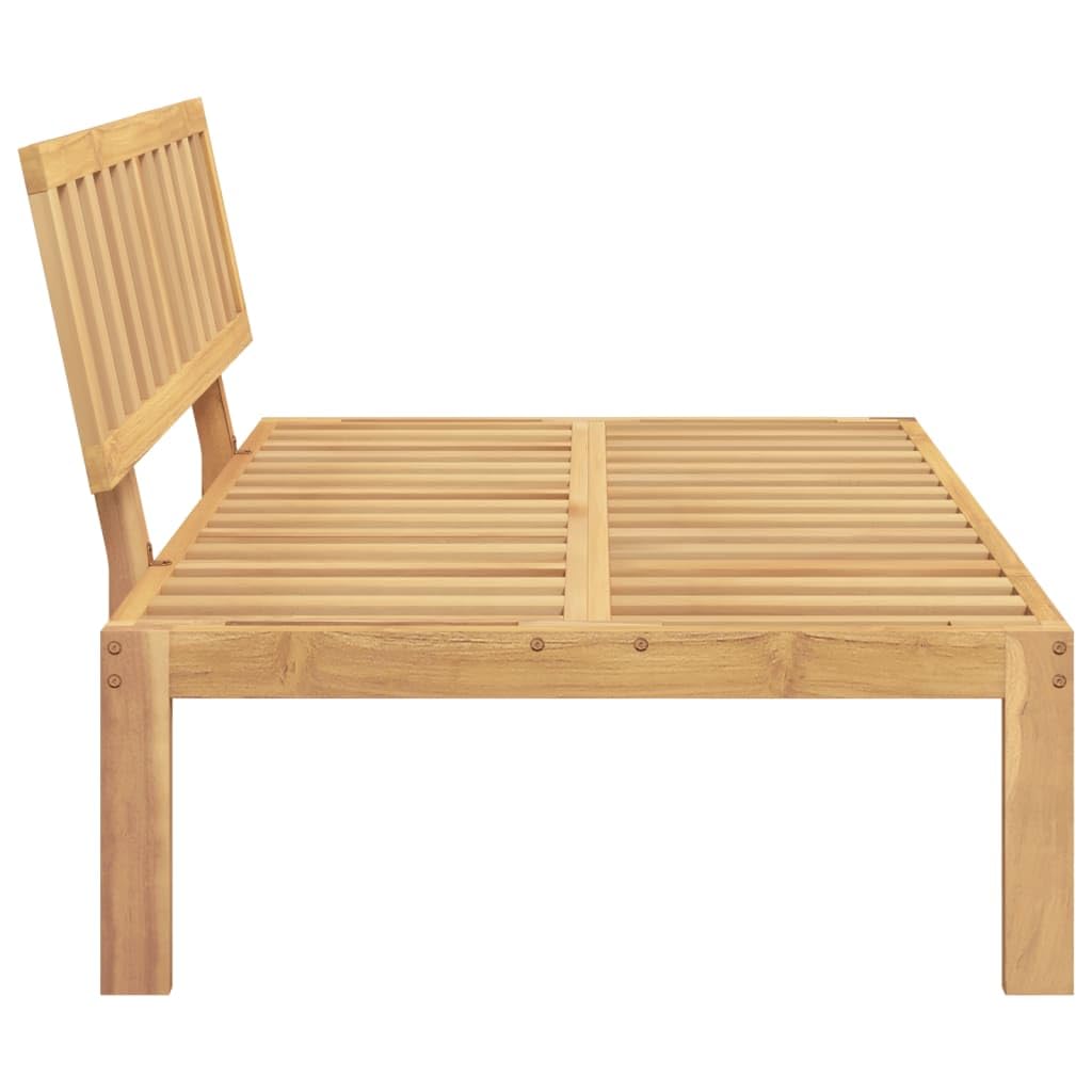 vidaXL Pallet Sofa Center Section Solid Acacia Wood