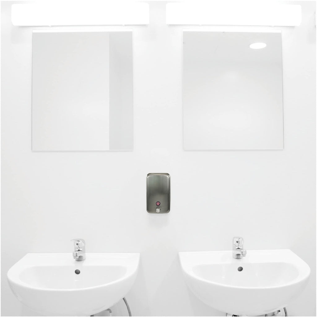 Sparco ProductsSoap Dispenser, Corrosion Resistant, Stainless Steel