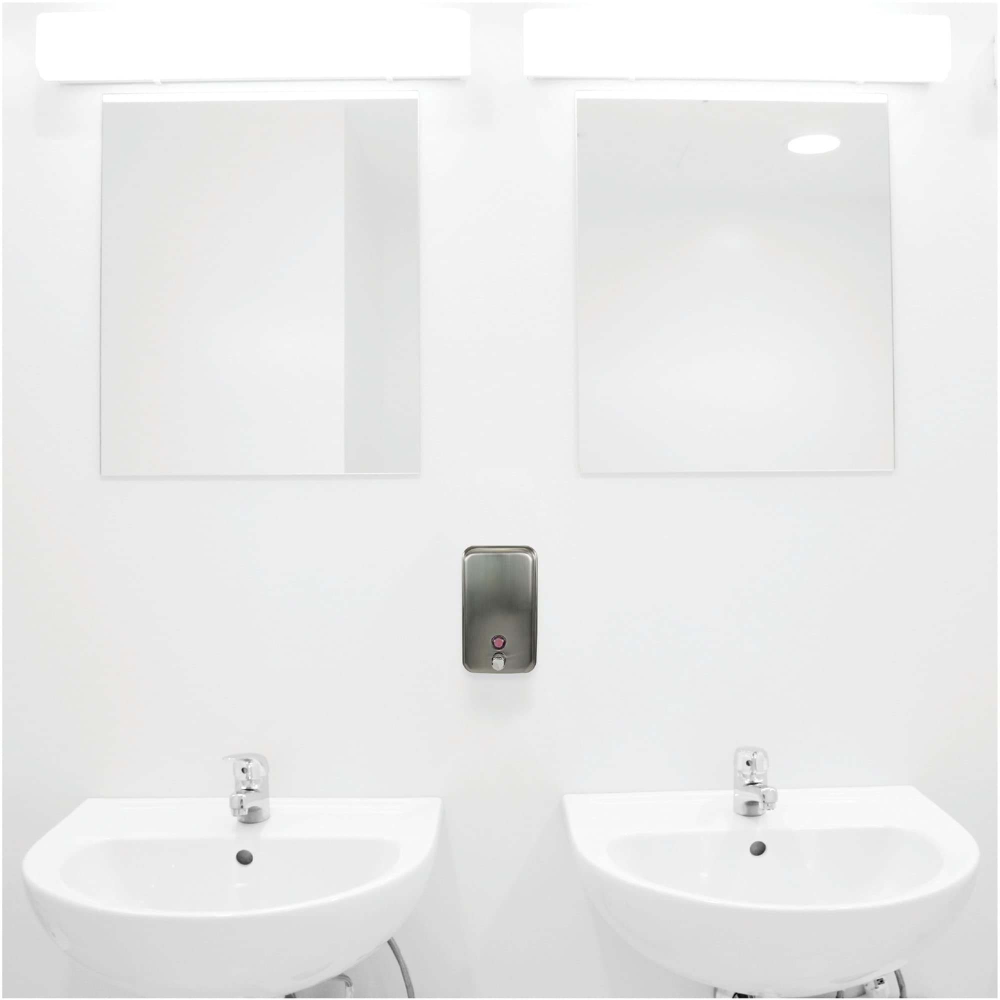 Sparco ProductsSoap Dispenser, Corrosion Resistant, Stainless Steel