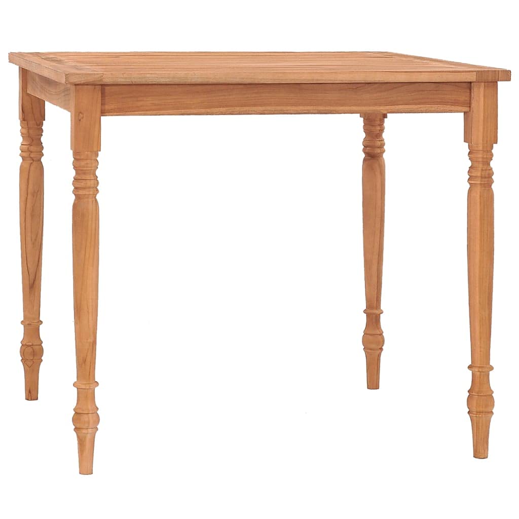vidaXL Solid Teak Wood Batavia Table - Thumbnail 3