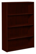 HON 10500 Series Laminate Bookcase, Three-Shelf, 36w x 13.13d x 43.38h, Mahogany