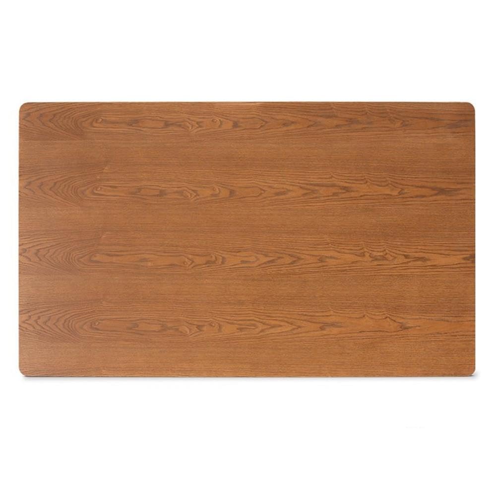 Baxton Studio Dorina Mid-Century Modern Dark Grey Fabric Upholstered and Walnut Brown Finished Wood 5-Piece Dining Set