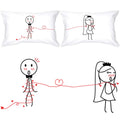 Boldloft Tie The Knot Couple Pillowcases-Wedding Gifts For Bride And Groom,Engagement Gifts For Couple,Bridal Shower Gifts|Bride