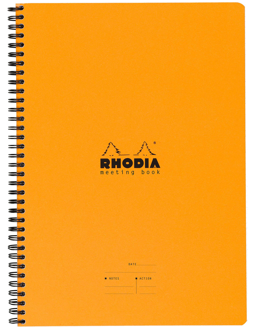 Rhodia Meeting Books 8.85 X 11.69 Inches, Orange