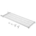 HARFINGTON Expandable Closet Tension Shelf 28.74 to 49.21 Adjustable Closet Organizer 2.5 x 9.45 Flower Pattern Storage Rack