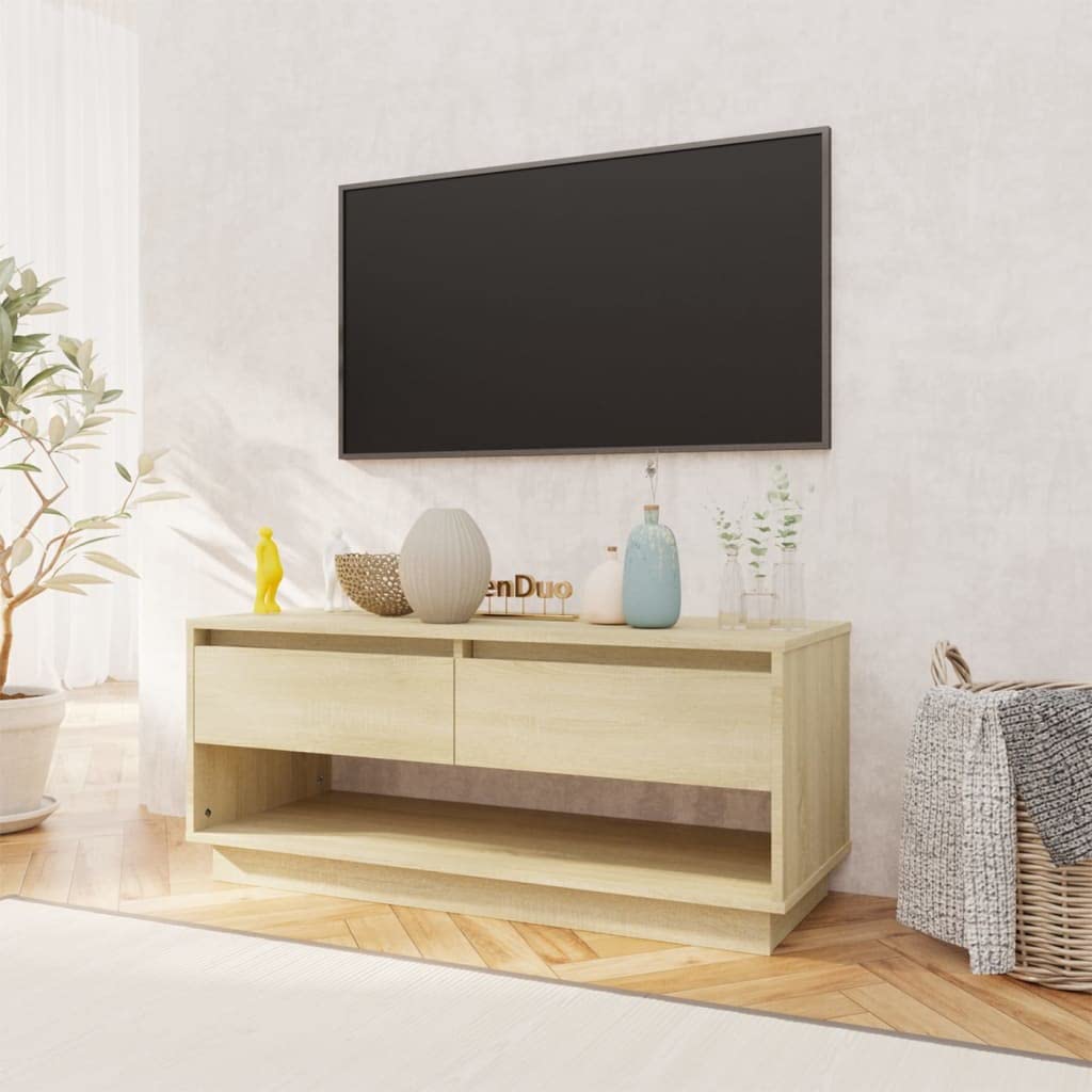 vidaXL TV Cabinet Sonoma Oak