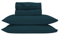 Egyptian Cotton Sheets California King Size Sheet Set, 4 Piece Bedding Set Includes 1 Flat Sheet + 1 Fitted Sheet & 2 Pillowcase