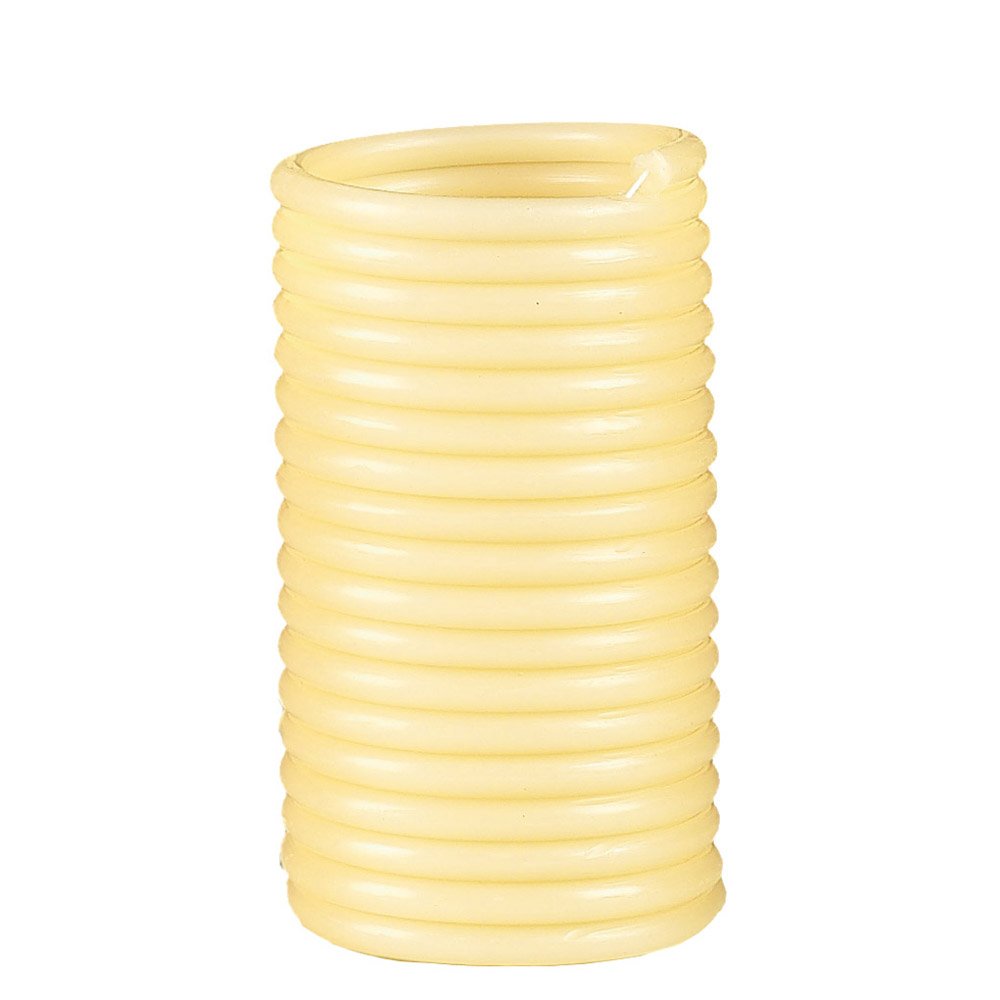Candle by the Hour 80-Hour Citronella Candle Refill, Eco-friendly Natural Beeswax with Cotton Wick,Yellow