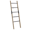 60 Solid Wood & Steel Blanket Ladder
